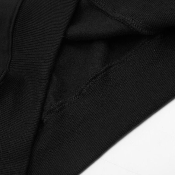 Kids Black Hooded Sweatshirt With Print Acme De La Vie - Picture 5 of 8